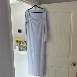Wild Fable Light Blue Long Sleeve Dress